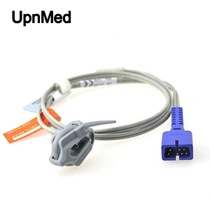 Medtronic Physio-Control Lifepark 12/20  adult finger clip reusable SpO2 sensor,7pin,Nellcor tech