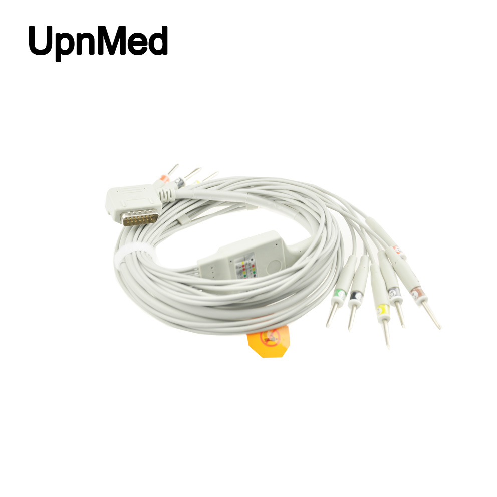 Kenz ECG 1203 ten lead EKG cable,15pins