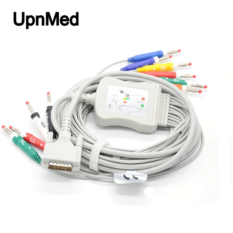 EDAN Smart SE-1/ SE-3 10 lead EKG cable with leadwires