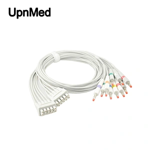 CardioSmart Marquette 10-lead EKG cable with leadwires