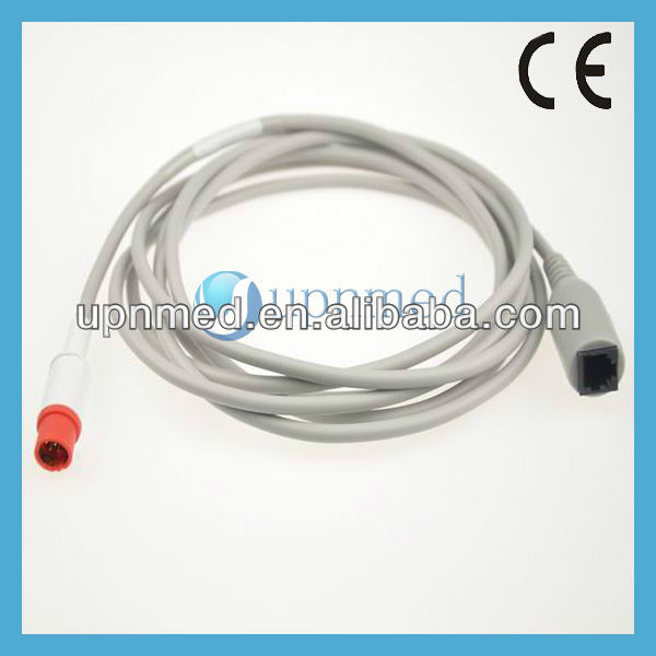 Siemens to Abbott IBP adapter cable ,12ft, CE certificated