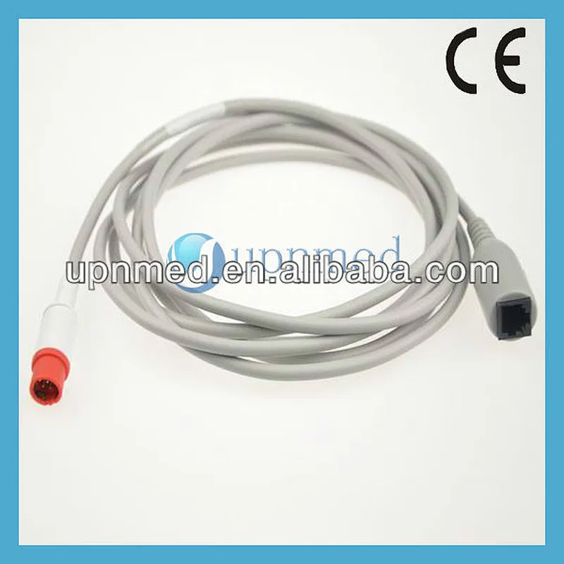Siemens to Abbott IBP adapter cable ,12ft, CE certificated