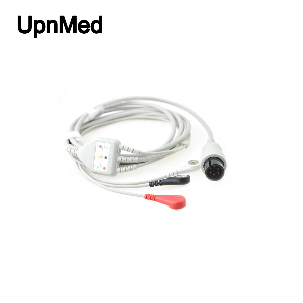 Mindray Mec 2000 one piece of ecg cable,compatible universal ecg cable/monitor