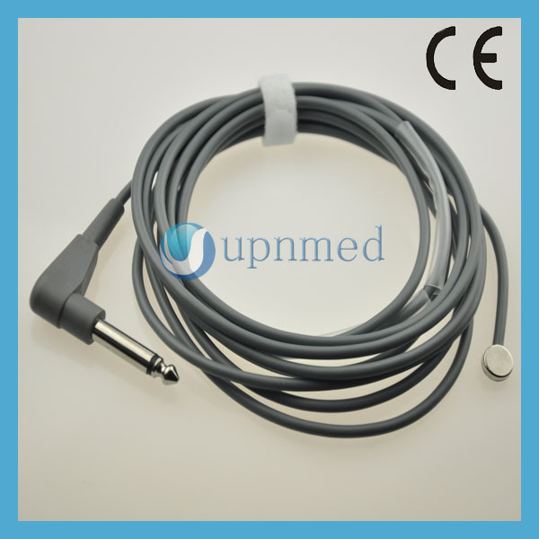 Compatible YSI 400 series temperature probe, with rectal and skin temperature probe