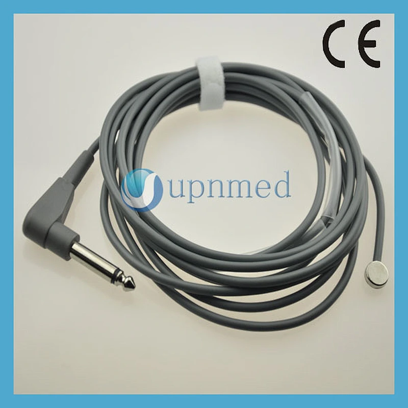 Compatible YSI 400 series temperature probe, with rectal and skin temperature probe