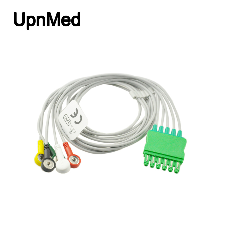 Siemens MS16231/ MS16546 /MS16547 Drager ECG cable 5 lead wires