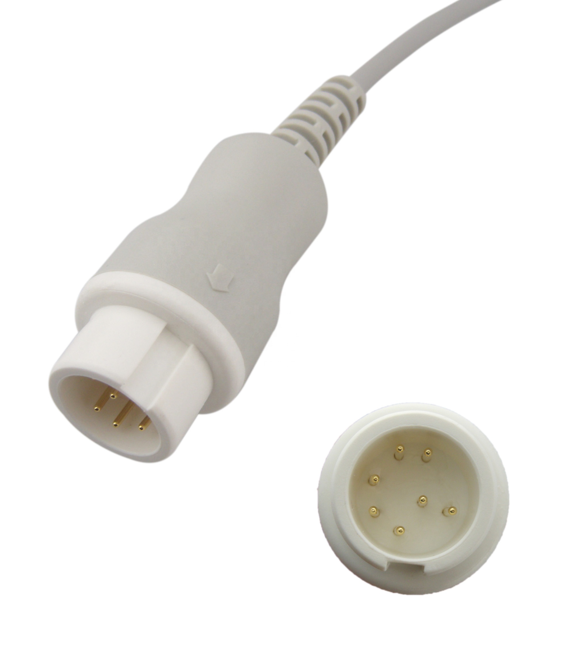 Mindray T5/T8/VS-600 adult finger clip reusable SpO2 sensor,7pin,Masimo tech