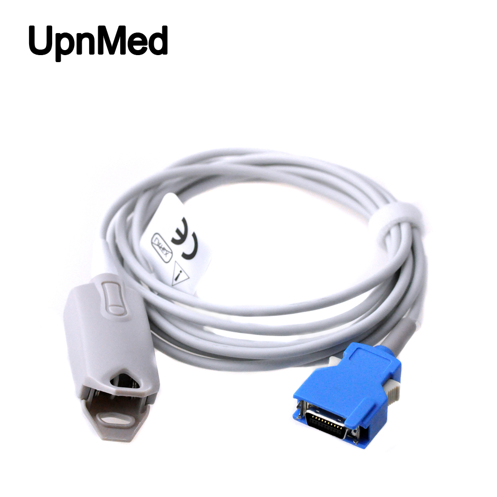 medical accessories nihon kohden BSM5103 adult finger clip spo2 sensor 2.8m