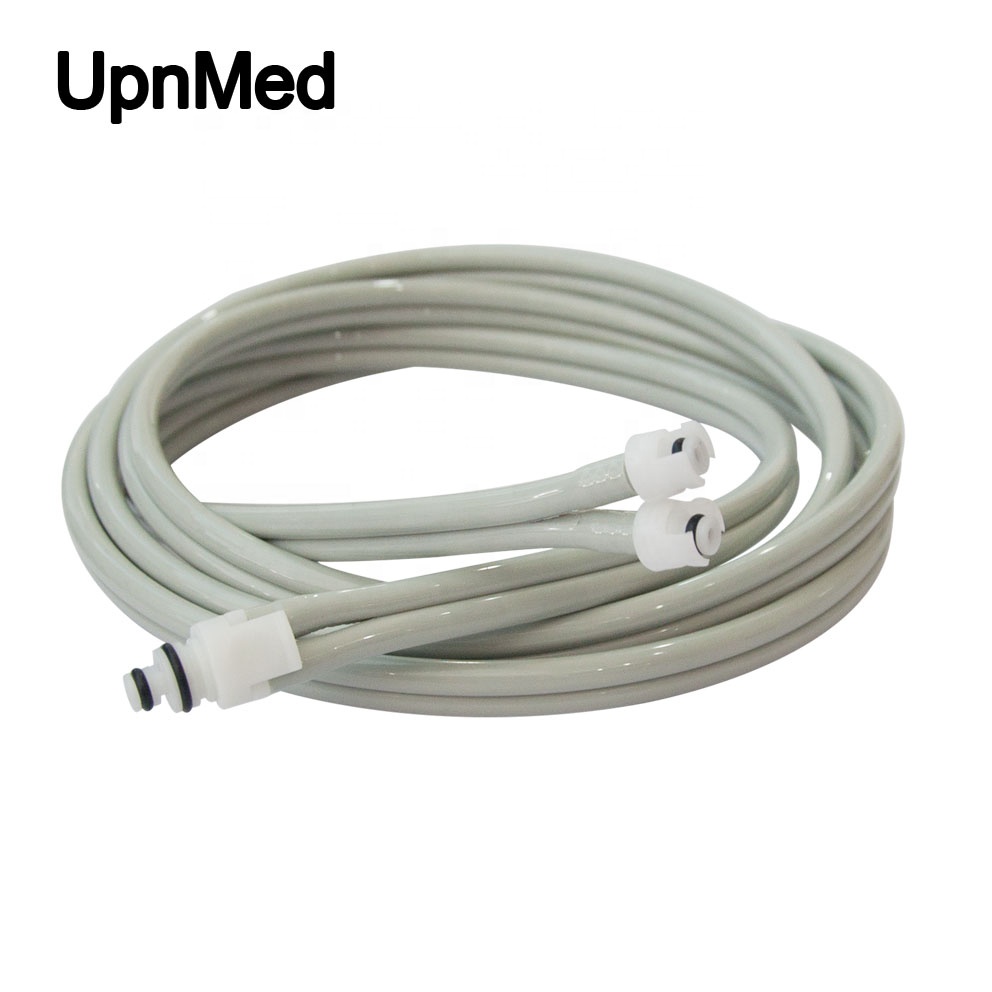 Reusable bp cuff with double tube
