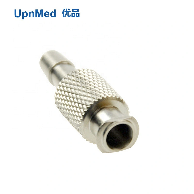 Mental NIBP tube connector