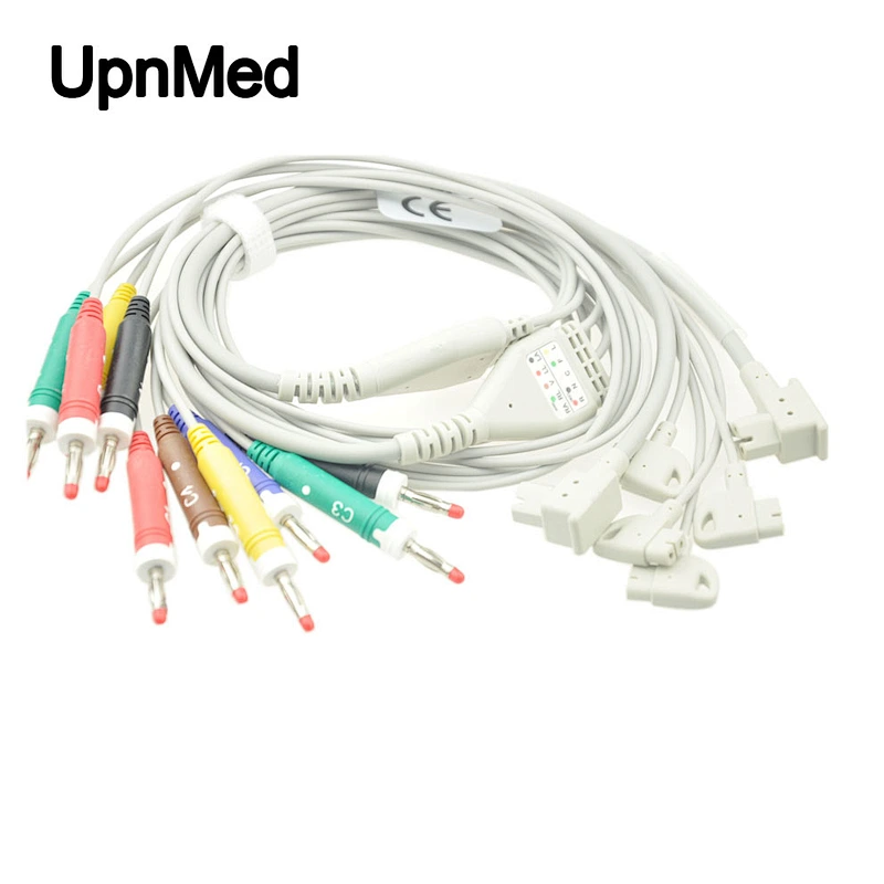 TC30 /TC60 snap type 10 lead ekg with leadwires