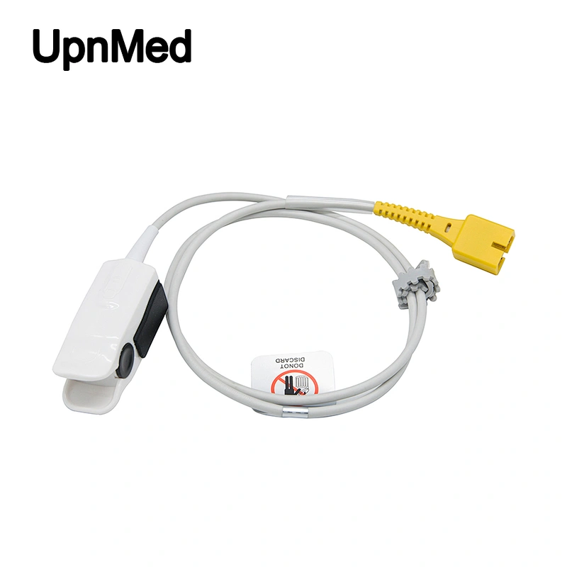 Compatible for MEK:MP-100,MP110,MP400, MP600,MP1000 6Pin Adult Fingerclip spo2 sensor pulse probe oximeter sensor
