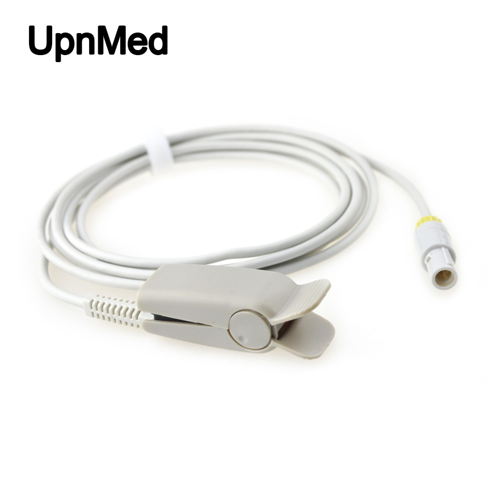 Lutech 760 adult finger clip spo2 sensor, 6pins, 3m
