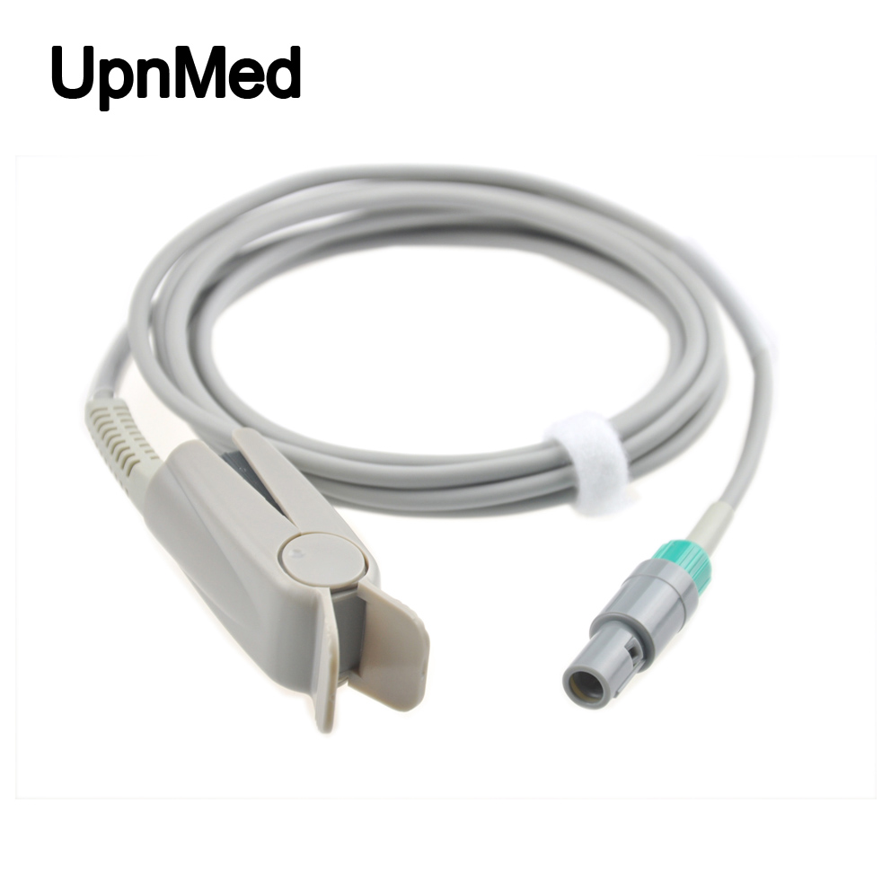 Edan M50 adult finger clip spo2 sensor, 6pins 40degree, 3m