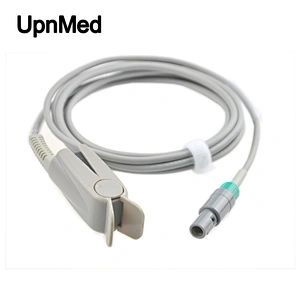 Edan M50 adult finger clip spo2 sensor, 6pins 40degree, 3m