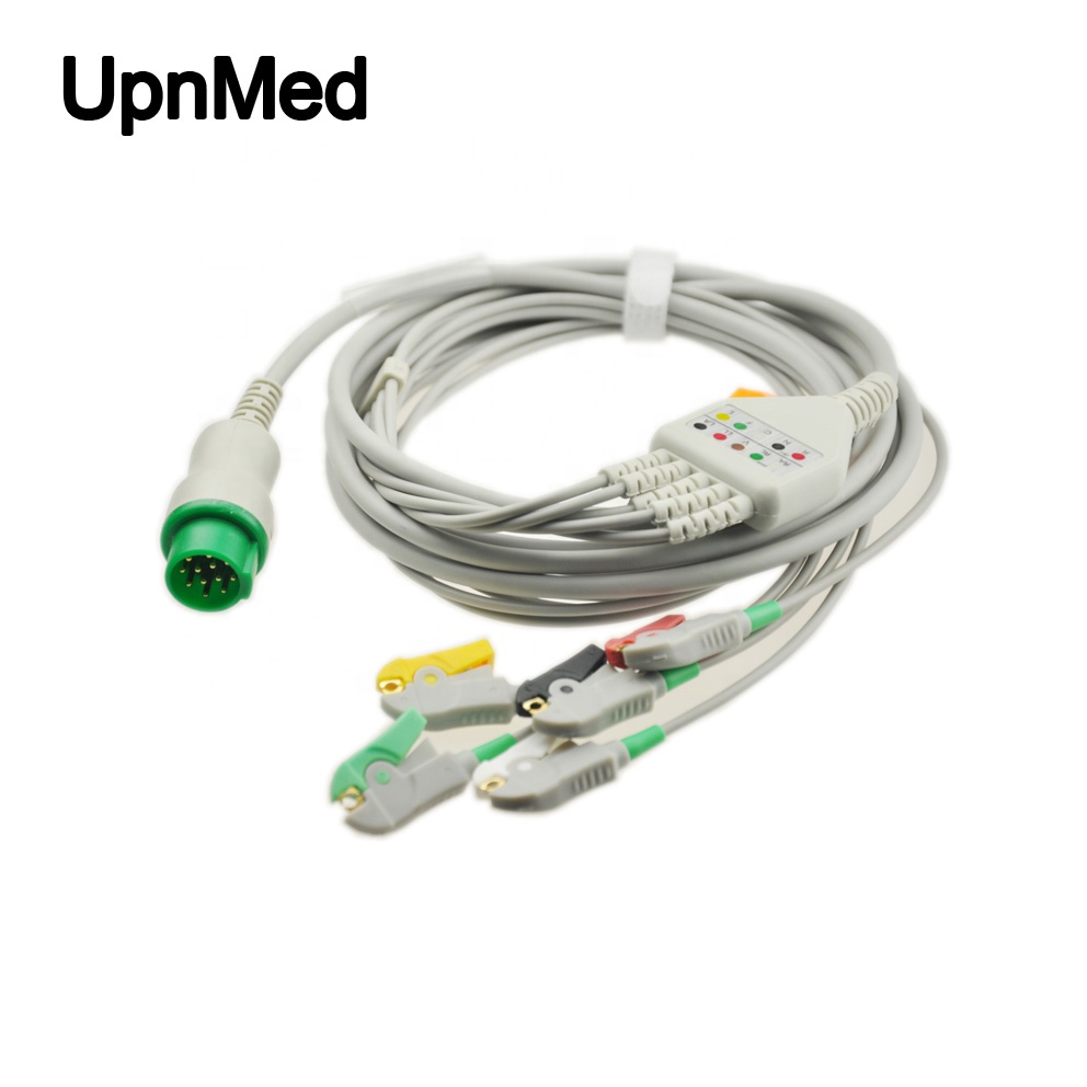 schiller ecg cable with 3 lead,AHA
