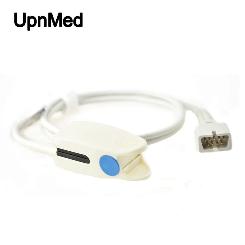 Nellcor Oximax DS-100A adult finger clip spo2 sensor, 9pins,