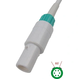 Mindray MEC-1000/PM7000 reusable Spo2 Sensor adult finger clip,6 pin 60 degree, Nellcor tech