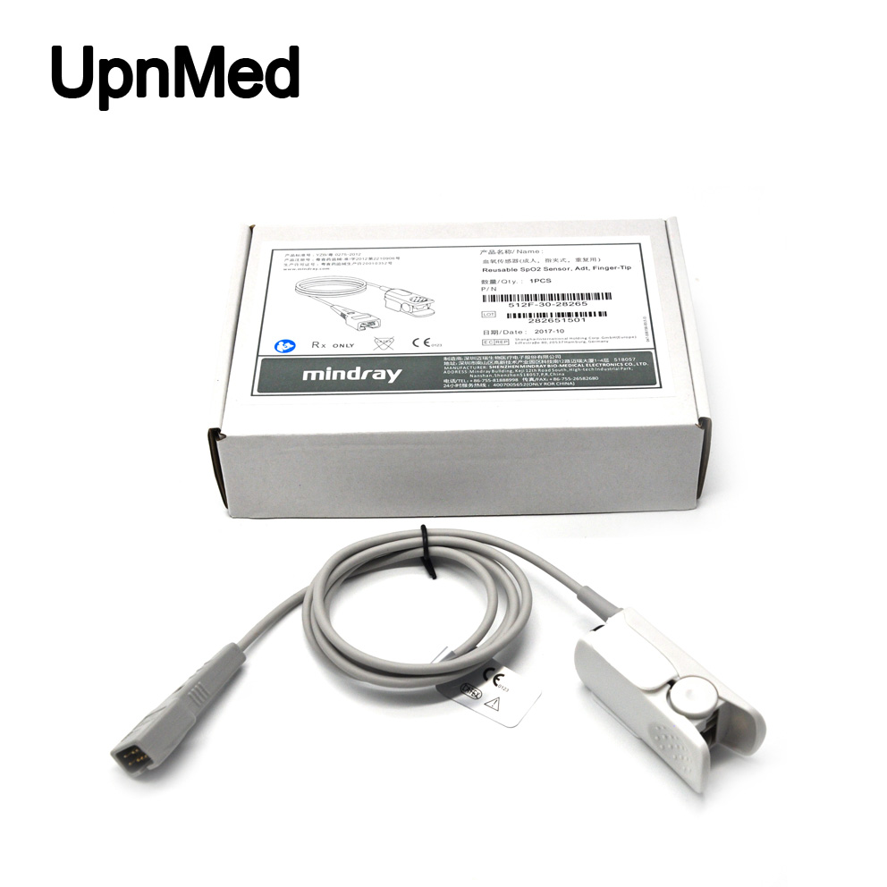 Original Mindray PM60 PM90 Adult Finger Clip Spo2 Sensor,DB9