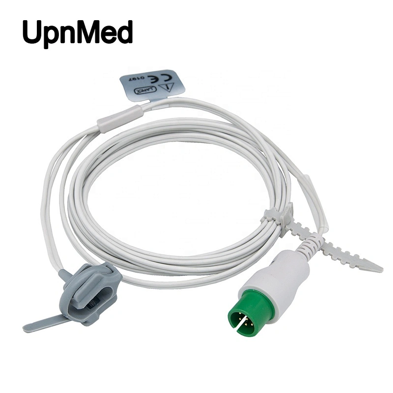 Bionet BM3/BM3 Plus  pulse oximeter reusable Spo2 Sensor adult finger clip ,6 pin