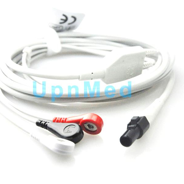 CAS Med 750 Compatible Direct-Connect ECG Cable