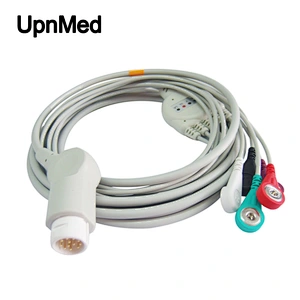 HP MP30 five Lead ECG Cable,12 pins