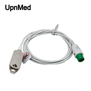Bionet BM3/BM3 Plus  pulse oximeter reusable Spo2 Sensor adult finger clip ,6 pin