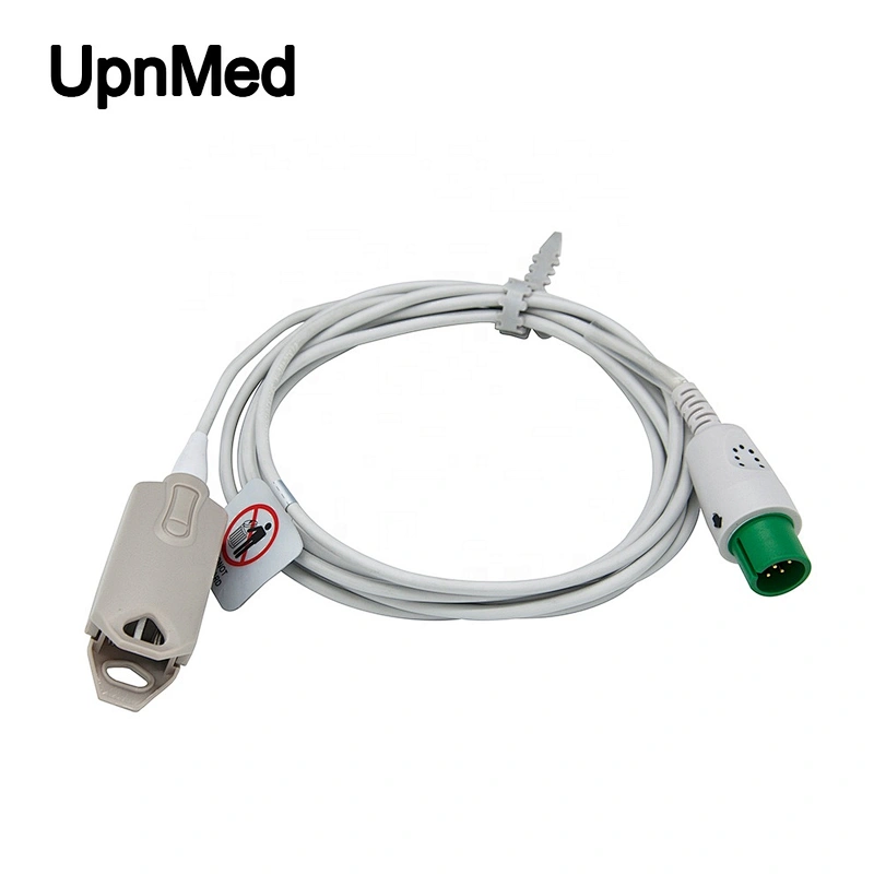 Bionet BM3/BM3 Plus  pulse oximeter reusable Spo2 Sensor adult finger clip ,6 pin