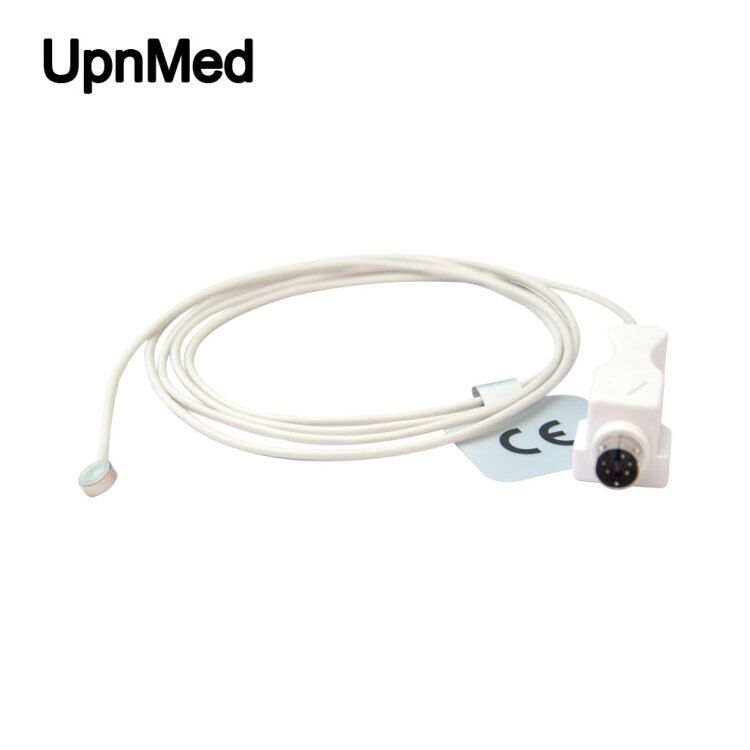 reusable Drager Air-Shields Isolette C2000 skin tempearature probe, 6pins connector
