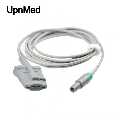 Heal force 5pin 80 degree silicone soft spo2 sensor,CE & ISO13485
