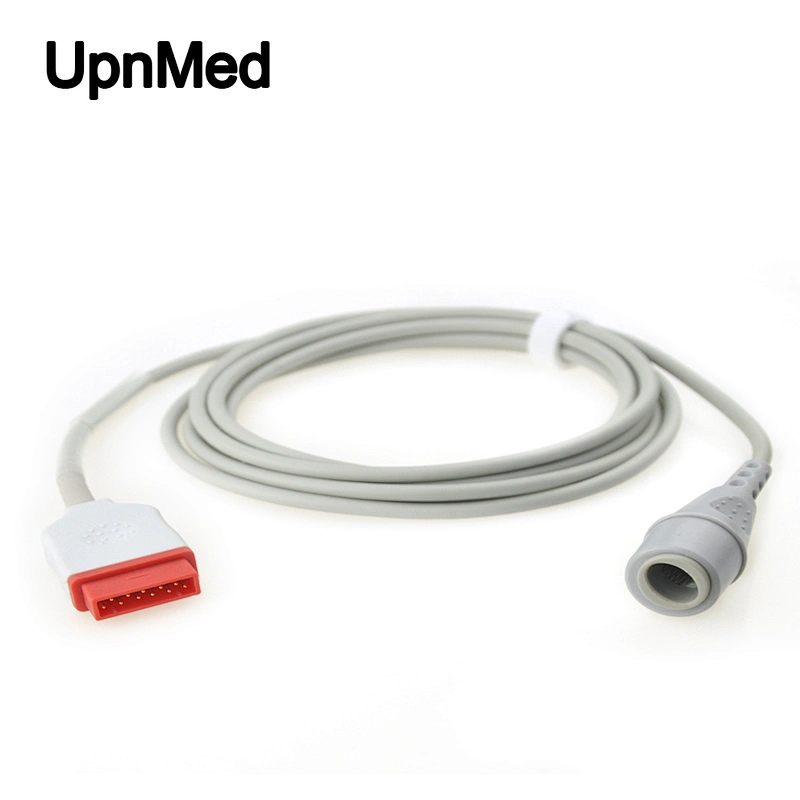 GE Marquette IBP cable to Edward transducer adapter cable for patient monitor