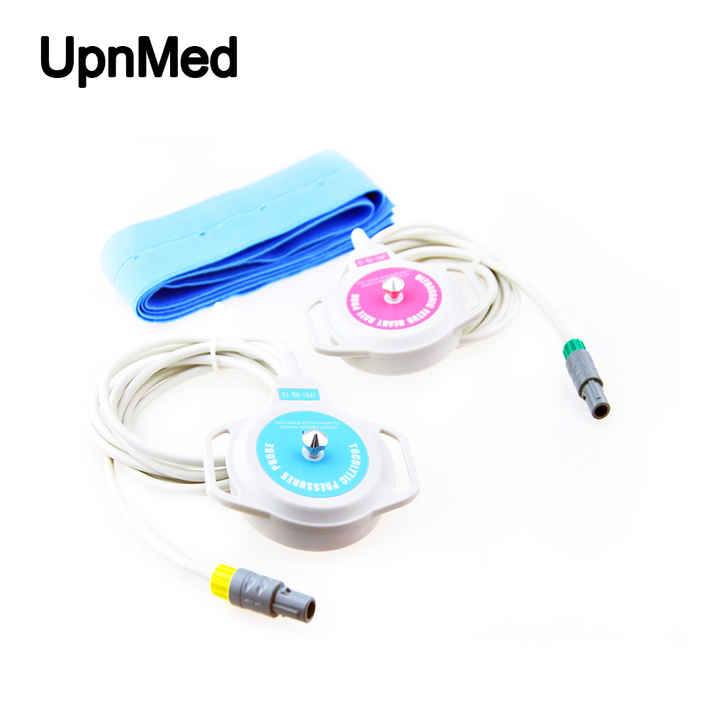 Sunray TOCO Fetal Probe transducer, 2 to 1, 5pins dual notch