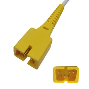 MEK MP100/MP1000  adult finger clip reusable SpO2 sensor,6pin