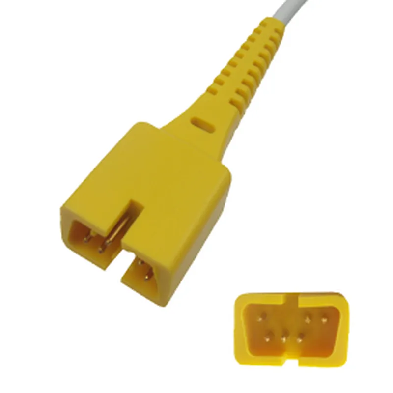 MEK MP100/MP1000  adult finger clip reusable SpO2 sensor,6pin