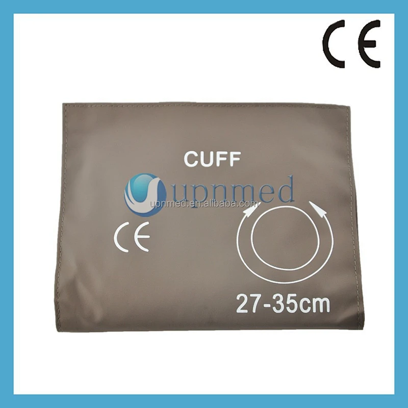 Reusable M1574A single tube Blood pressure cuff,27-35 cm,brown