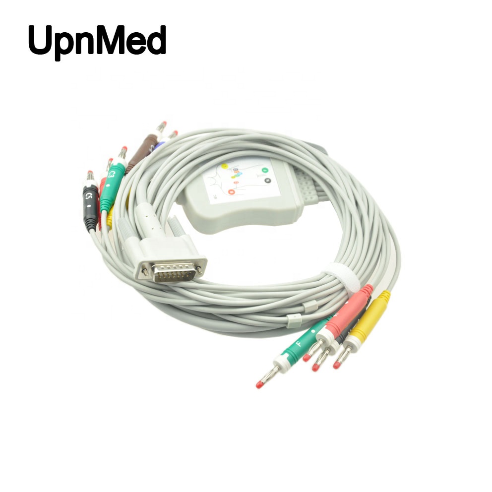 HP 10 lead ECG/EKG Cable ,Banana 4.0