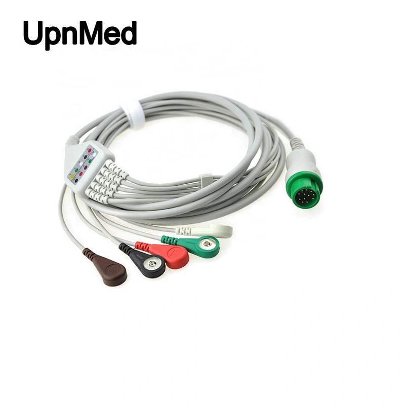 Mindray BeneView T8/T5/T1 ECG cable 040-000961-00 patient monitor