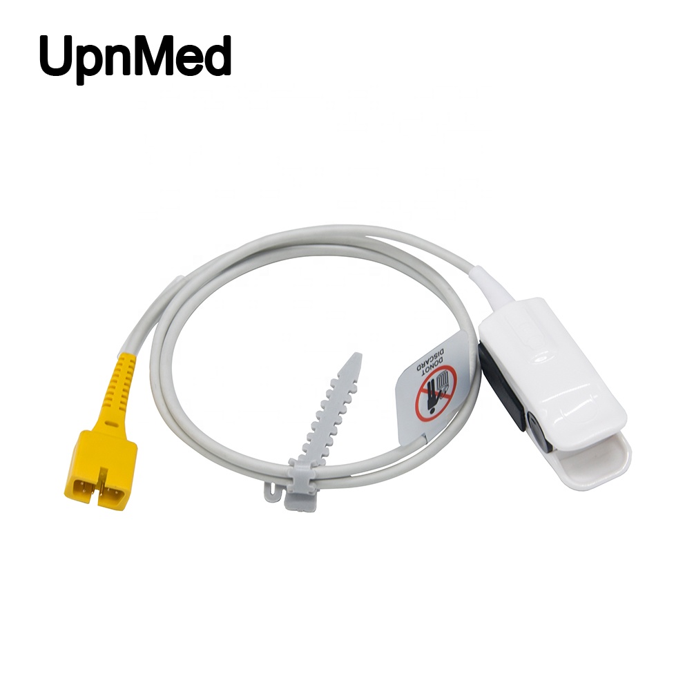 MEK MP100/MP1000  adult finger clip reusable SpO2 sensor,6pin
