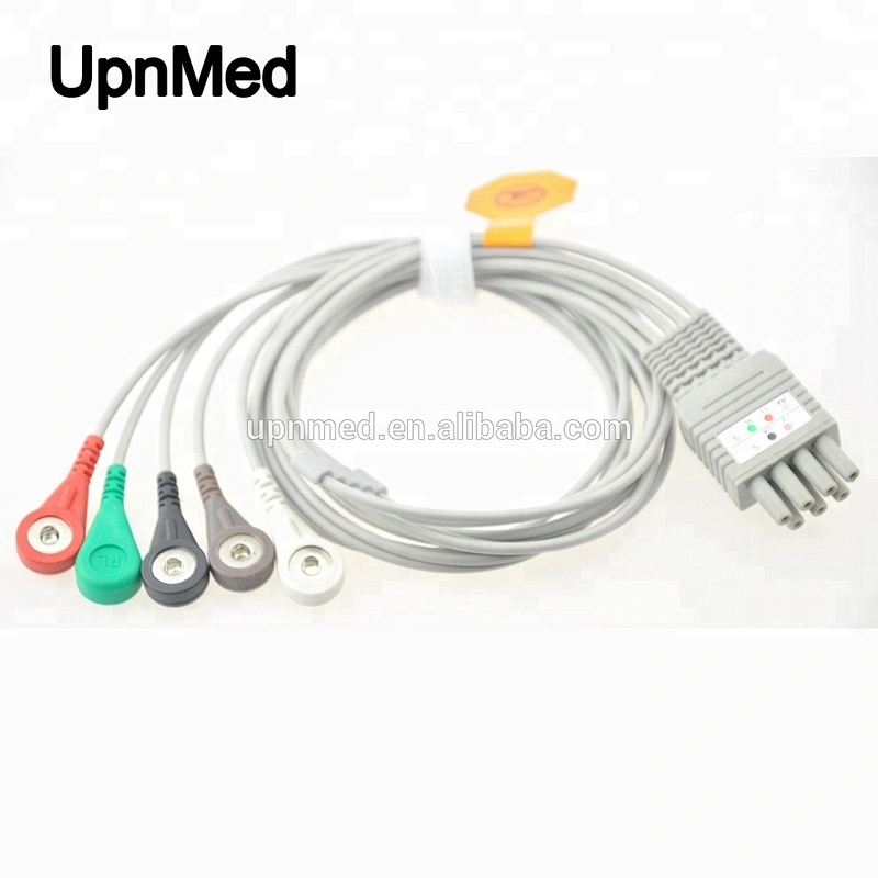portable ecg machine nihon kohden br903p 3 lead ecg leadwire