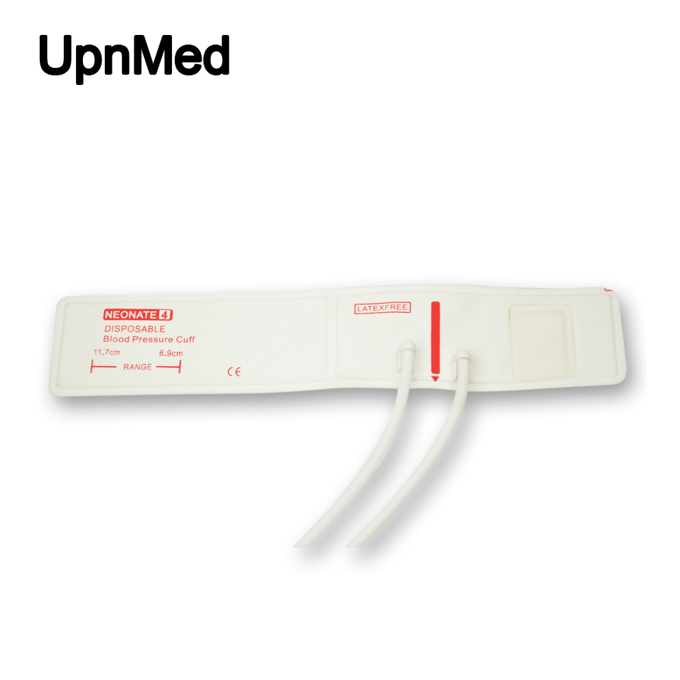 Disposable neonate blood pressure cuff , 4.2-7.1cm
