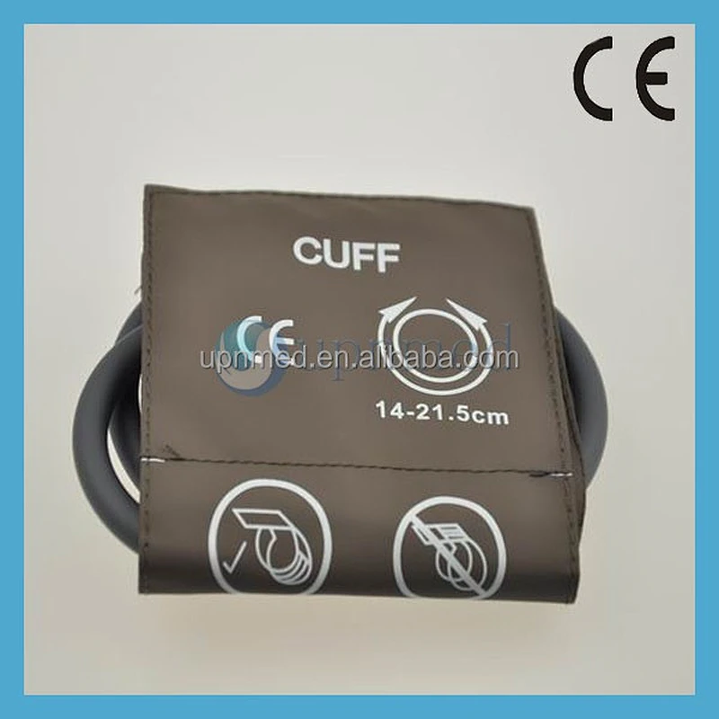 Reusable M1574A single tube Blood pressure cuff,27-35 cm,brown