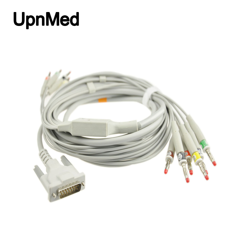 CARDIORAPID CAMINA K300M ten lead EKG cable, 15pins