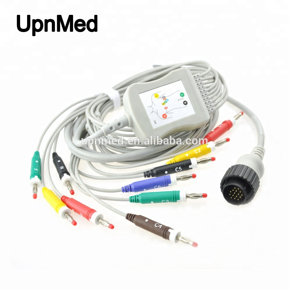 Kenz cardioline delta 3 plus ten lead ekg cable