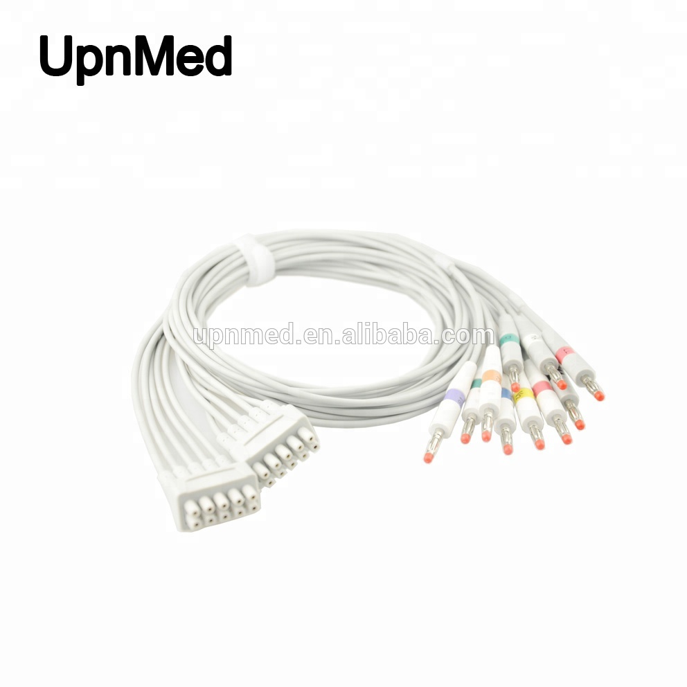 GE Marquette 10 lead EKG lead wires