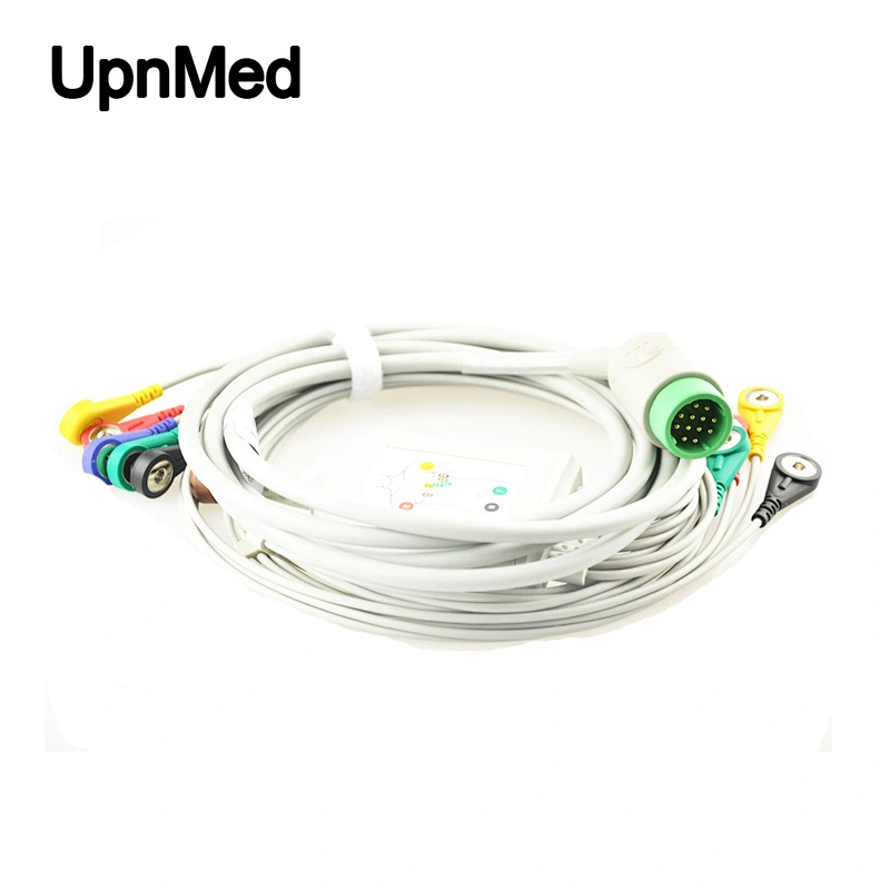 Medtronic Physio Control integrated 10 lead ECG cable with leadwire, 12pins