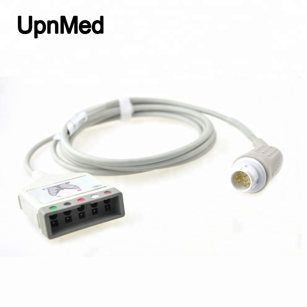 for HP 5 lead ECG trunk cable,round 12pins, M1520A