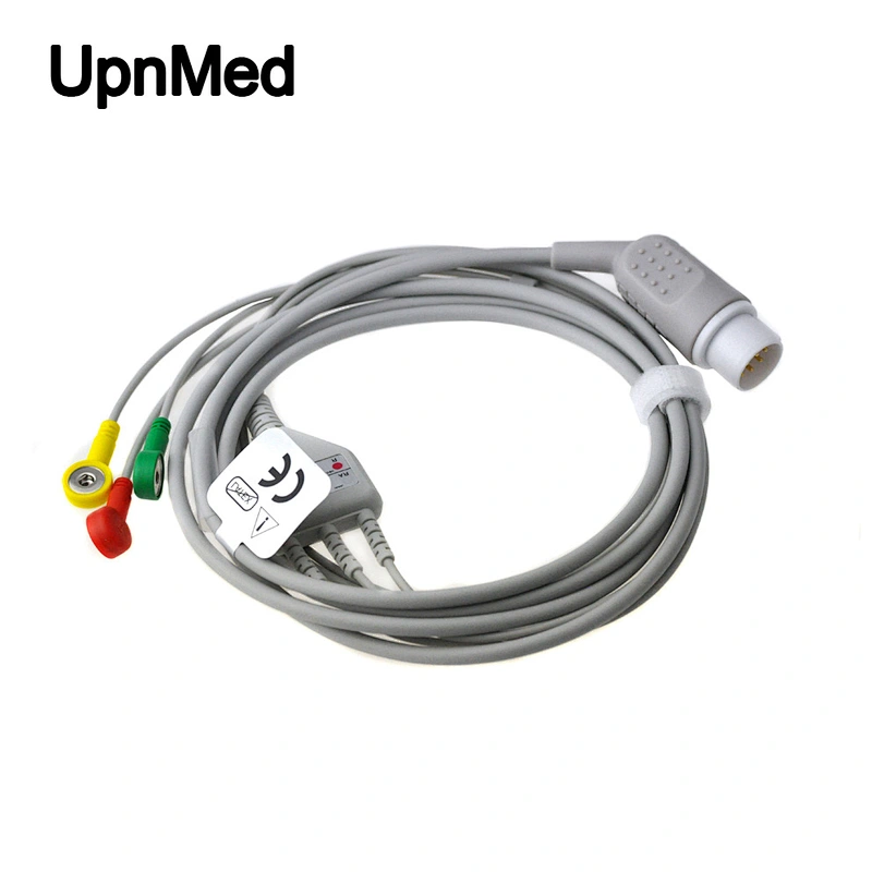 medical accessories HP Codemaster XL 3 lead  ecg cable with leadwires