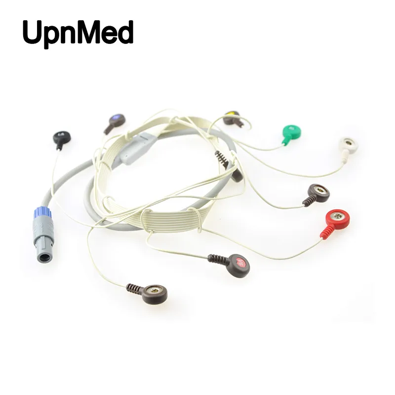 JincoMed holter 10lead wires,Snap,IEC