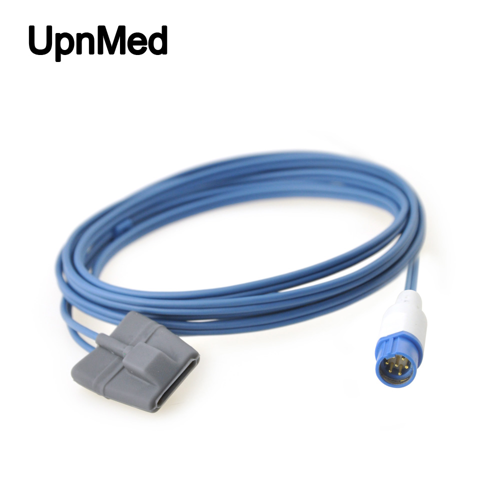 Compatible Siemens/Drager reusable 7pin Adult silicone soft tip spo2 sensor for pulse oximeter,medical probe
