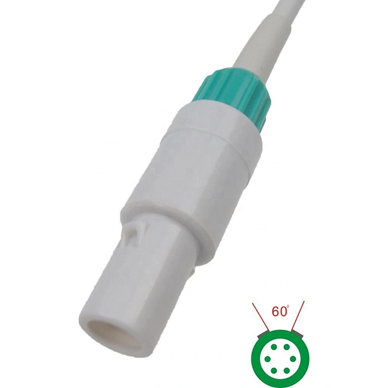 Lefu reusable Spo2 Sensor adult finger clip, 6 pin 60 degree,digital tech